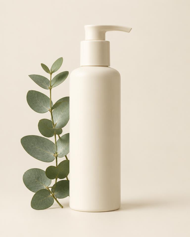 Botanische Körperlotion